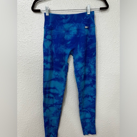 Bombshell Tie Dye SET Caribbean Blue Size M NWT - Picture 10 of 12